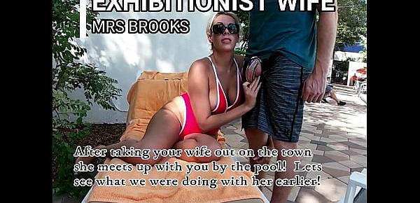  These are the Exhibitionist Wives I like to film flashing in public, Upskirt and teasing nude beach voyeurs!